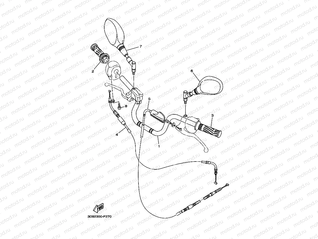 STEERING HANDLE & CABLE