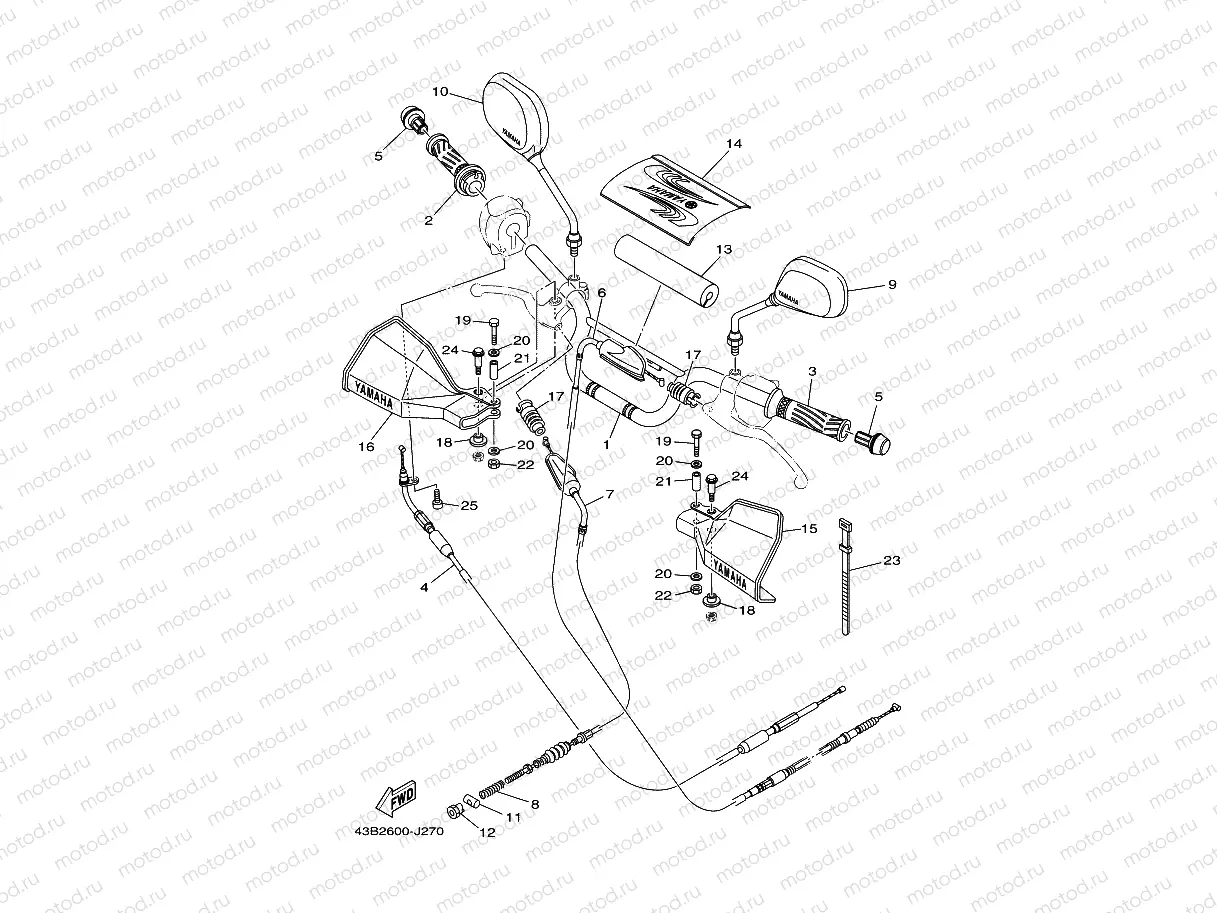STEERING HANDLE & CABLE