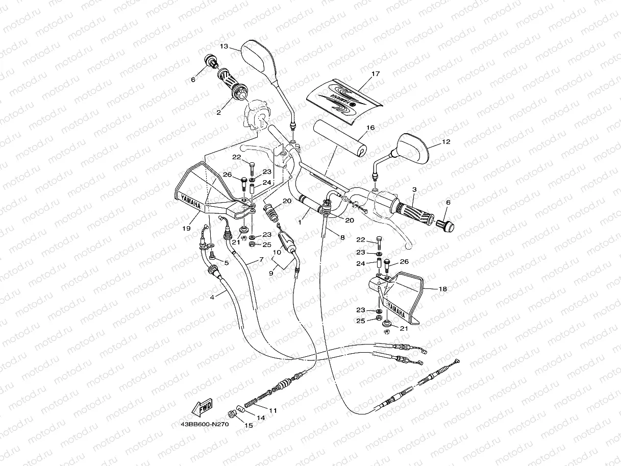 STEERING HANDLE & CABLE