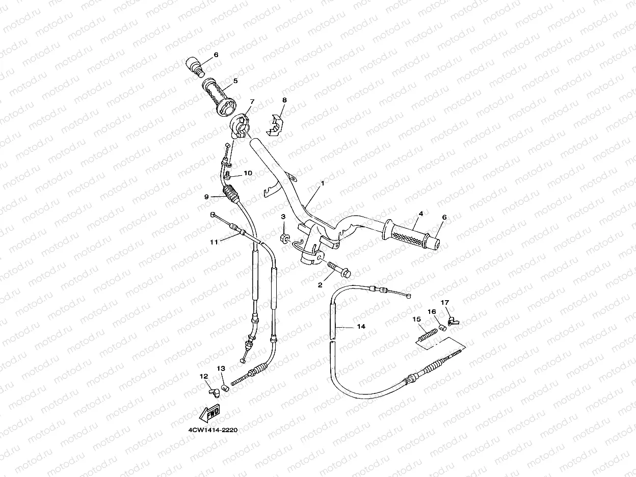 STEERING HANDLE & CABLE
