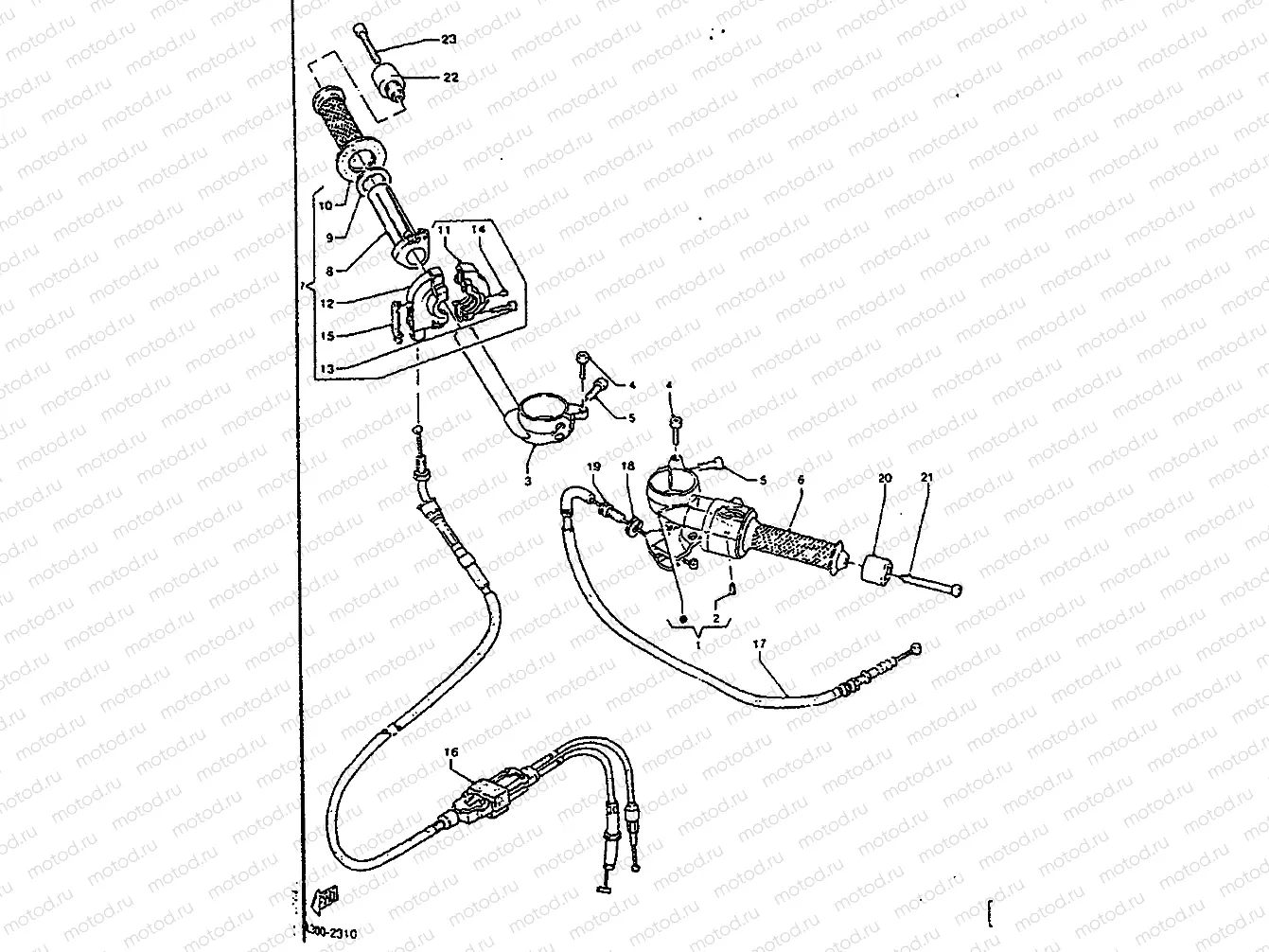 STEERING HANDLE & CABLE