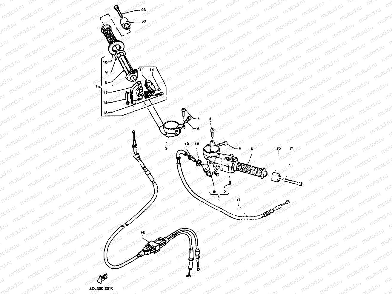 STEERING HANDLE & CABLE