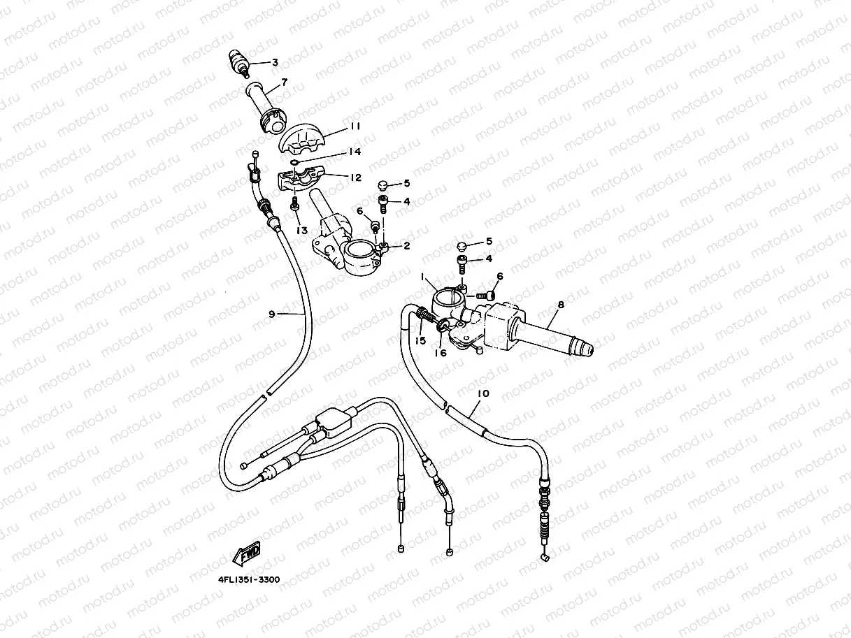 STEERING HANDLE & CABLE