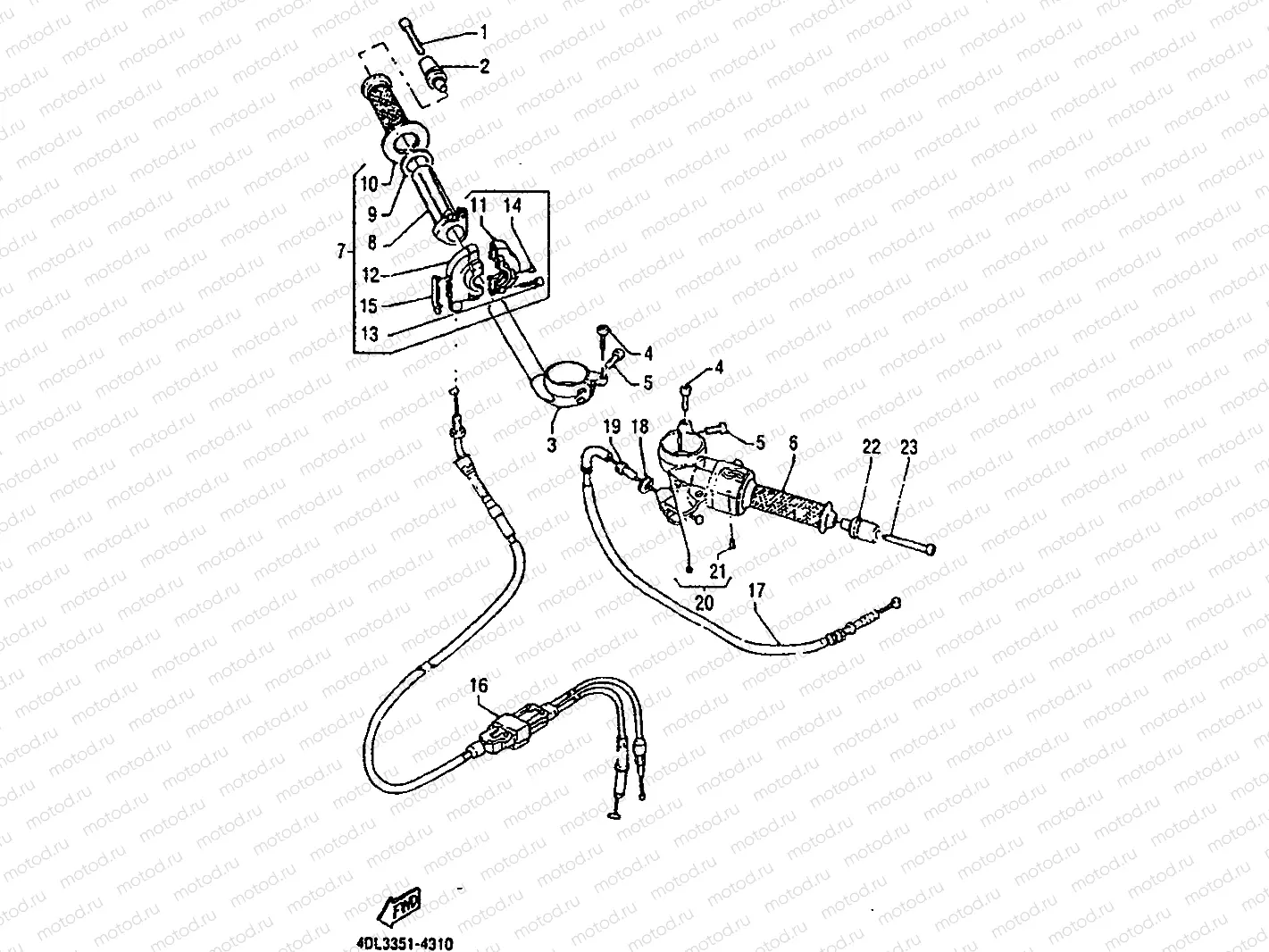 STEERING HANDLE & CABLE