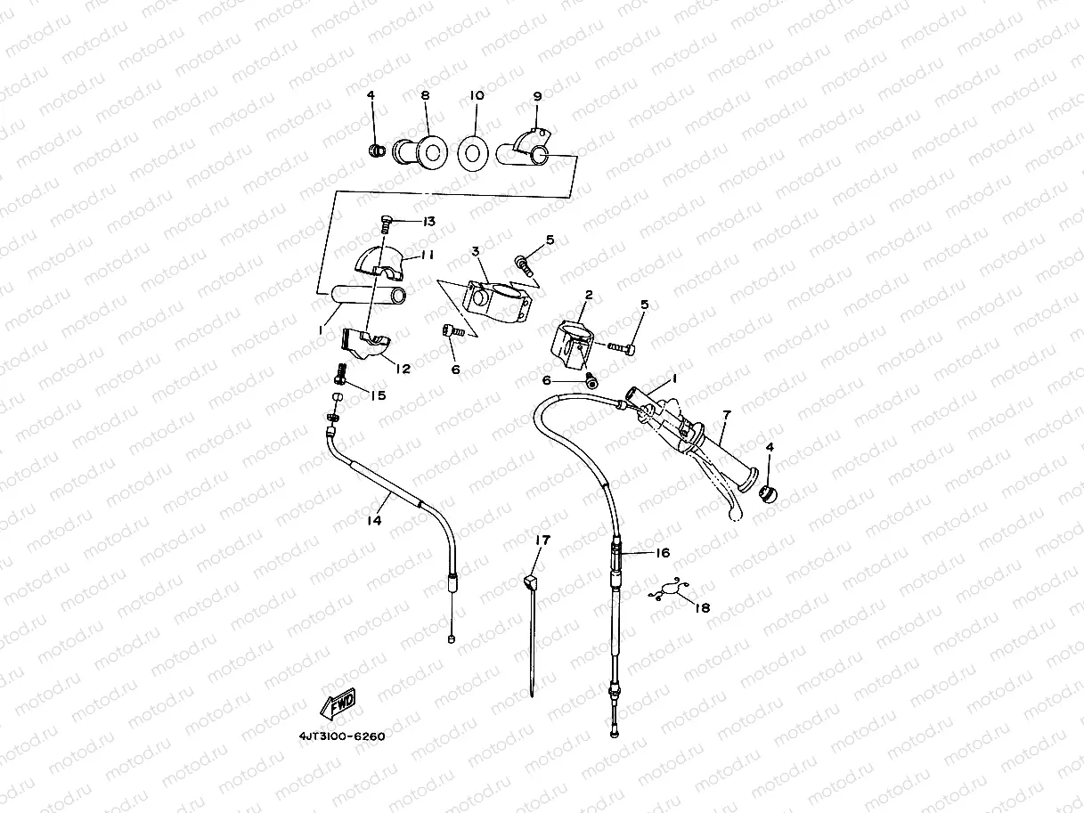 STEERING HANDLE & CABLE