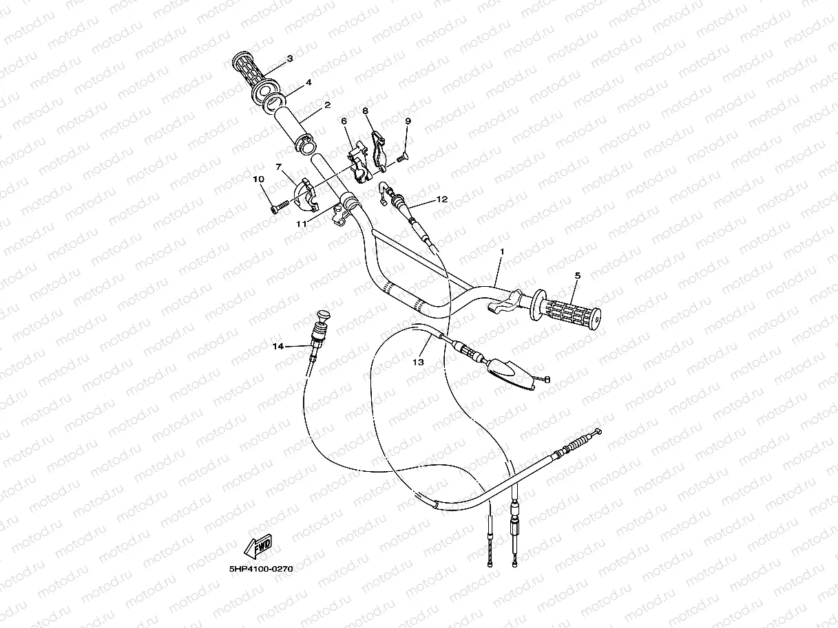 STEERING HANDLE & CABLE