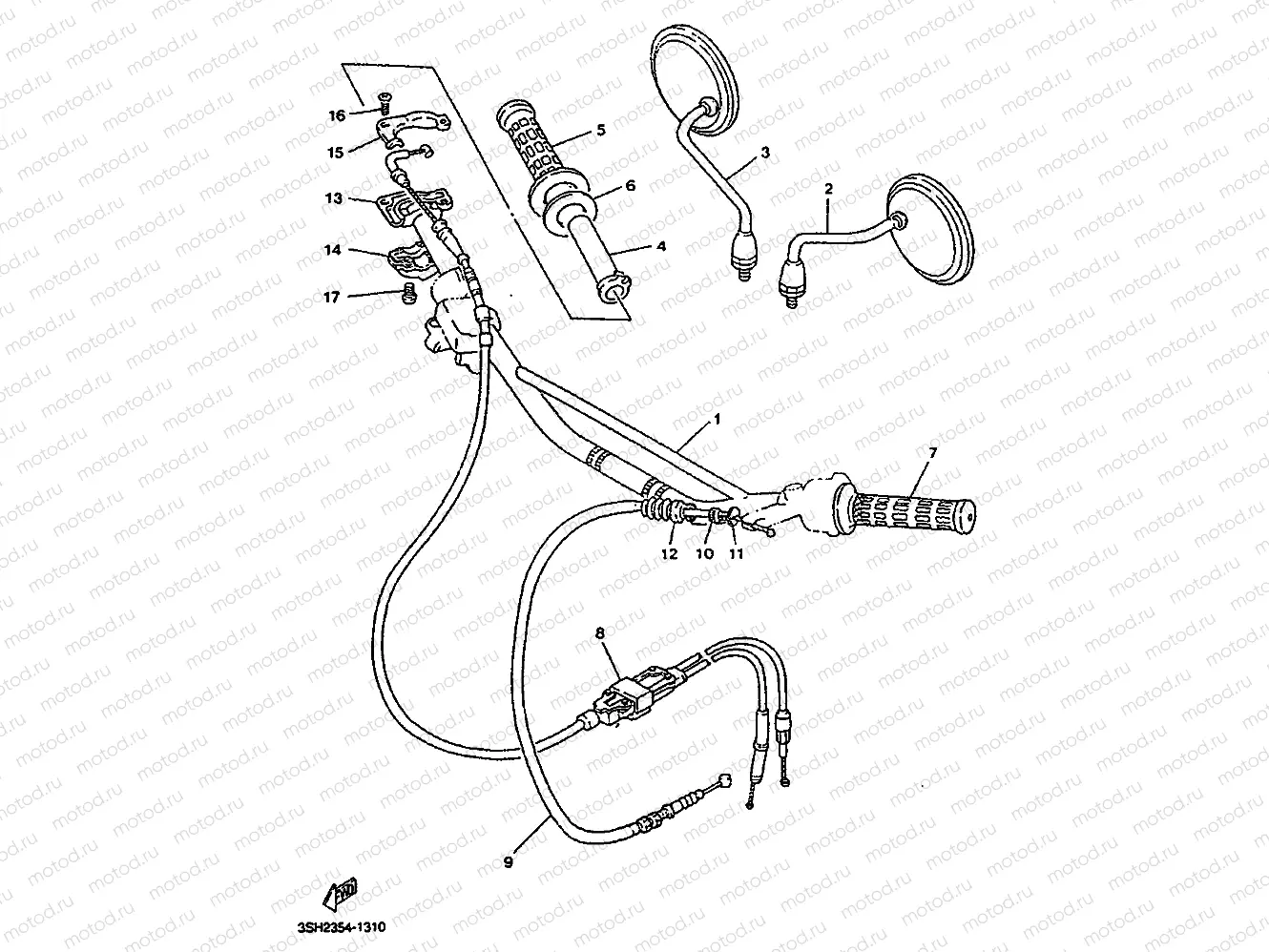 STEERING HANDLE & CABLE