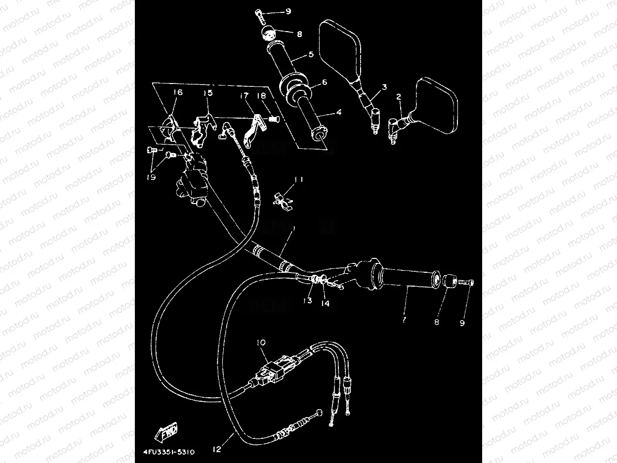 STEERING HANDLE & CABLE