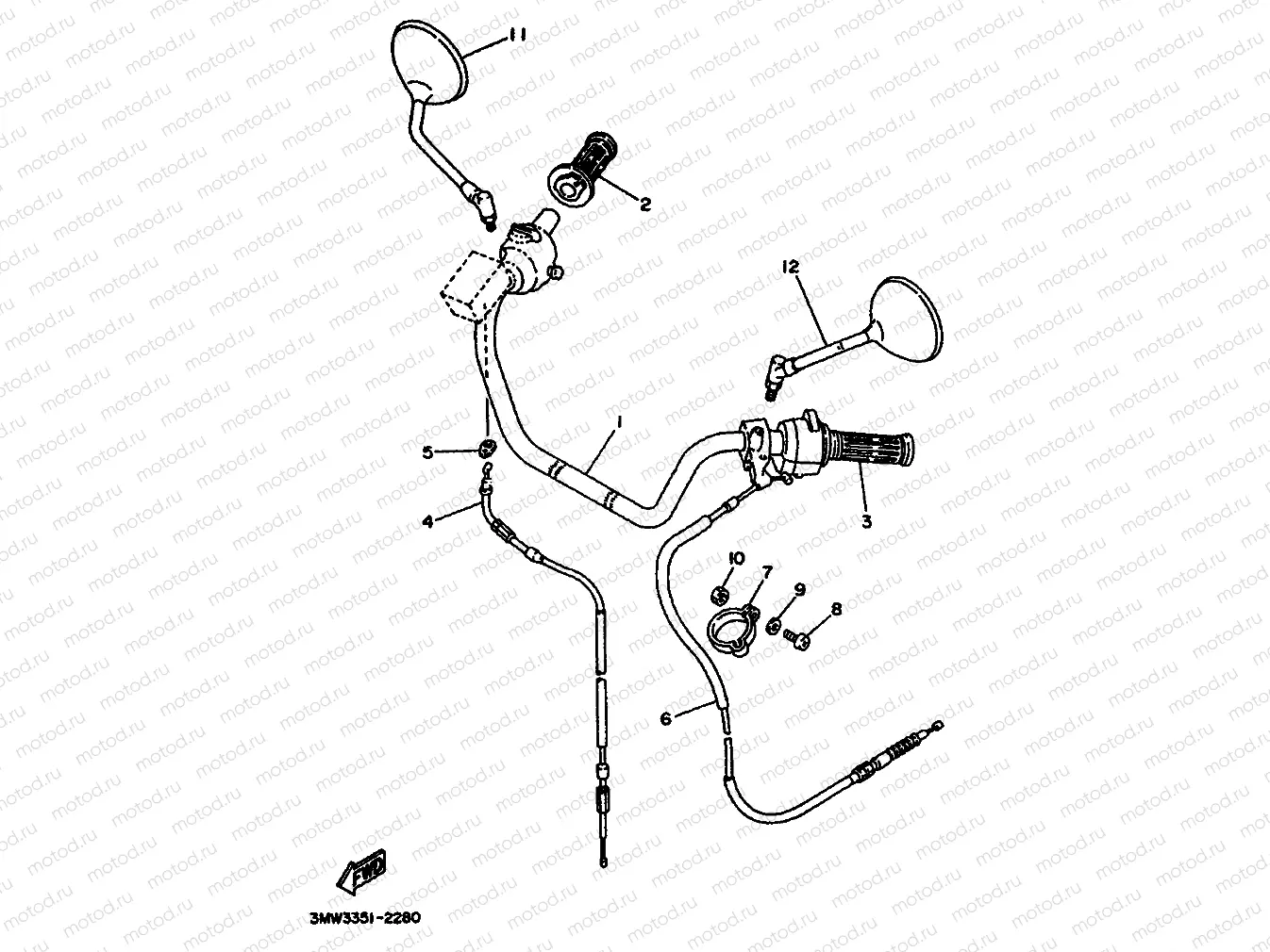 STEERING HANDLE & CABLE