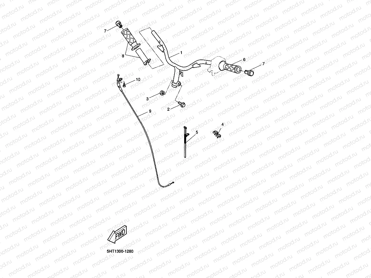 STEERING HANDLE & CABLE