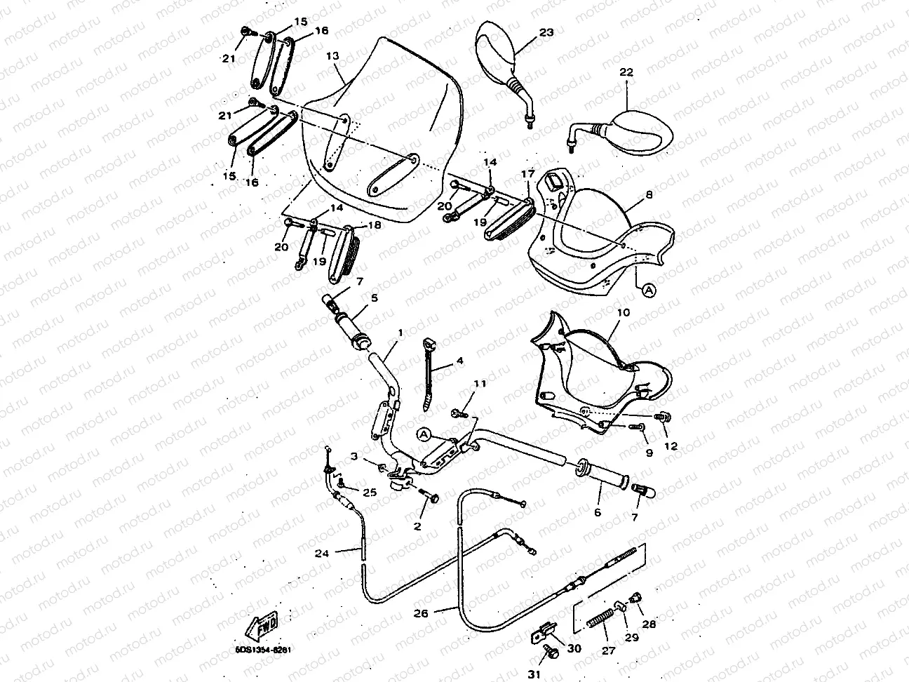 STEERING HANDLE & CABLE
