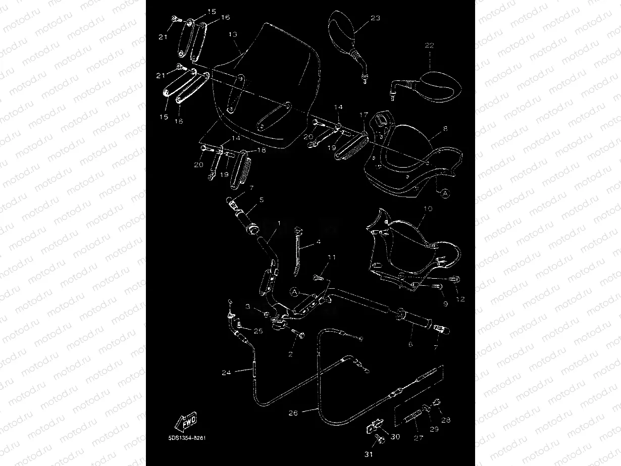 STEERING HANDLE & CABLE