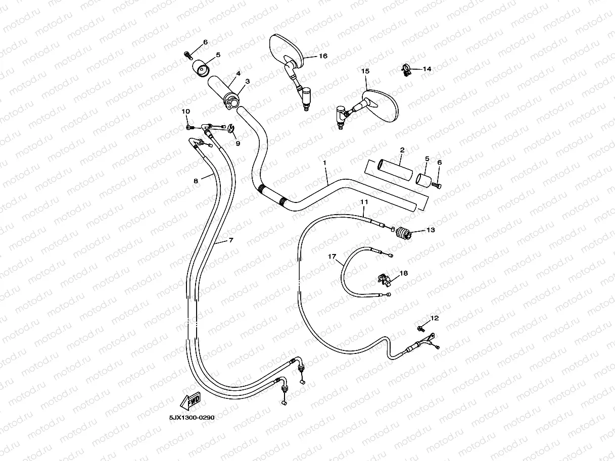 STEERING HANDLE & CABLE
