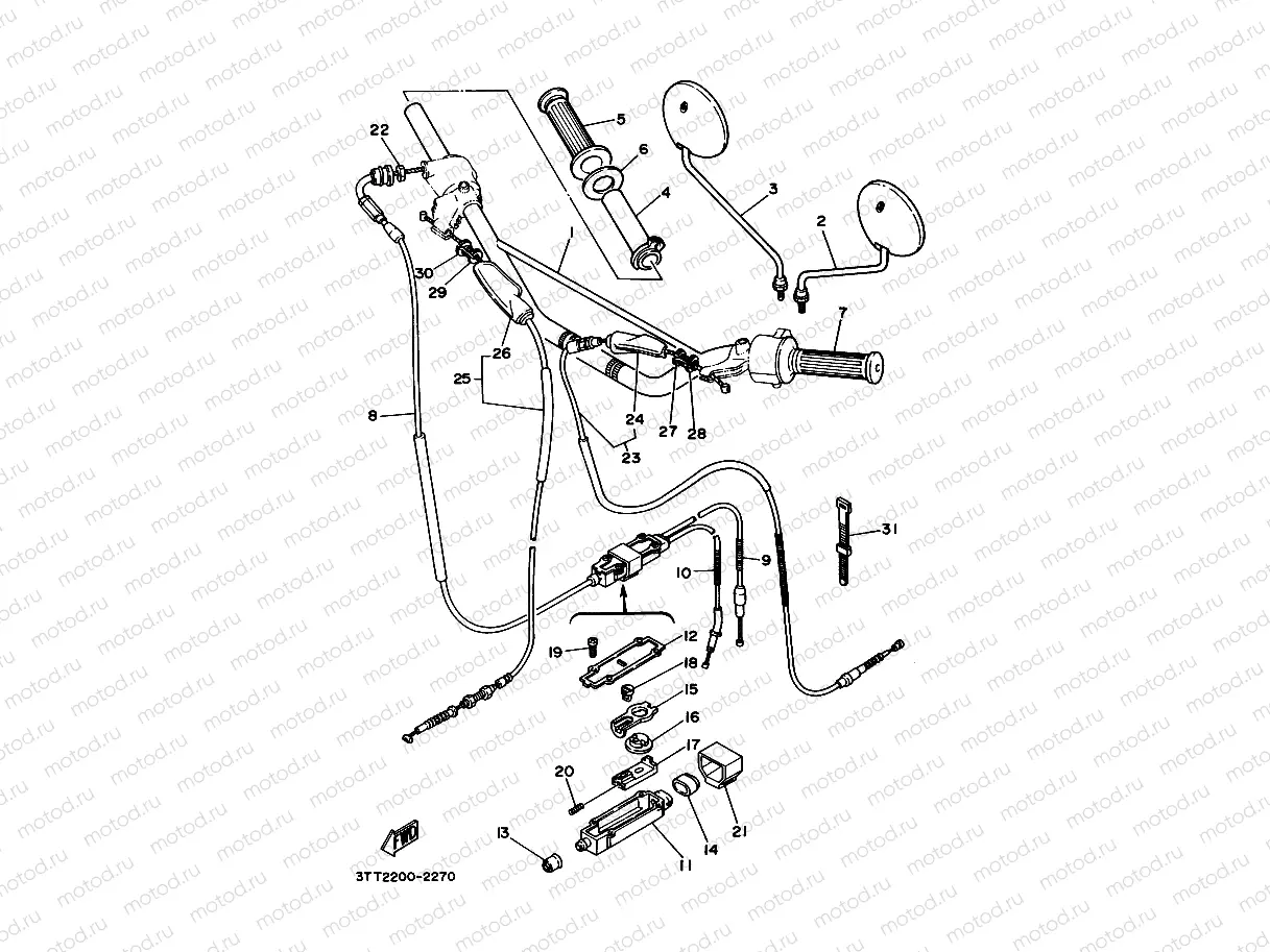 STEERING HANDLE & CABLE