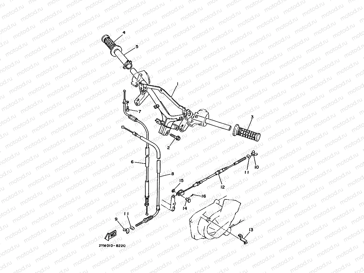 STEERING HANDLE & CABLE