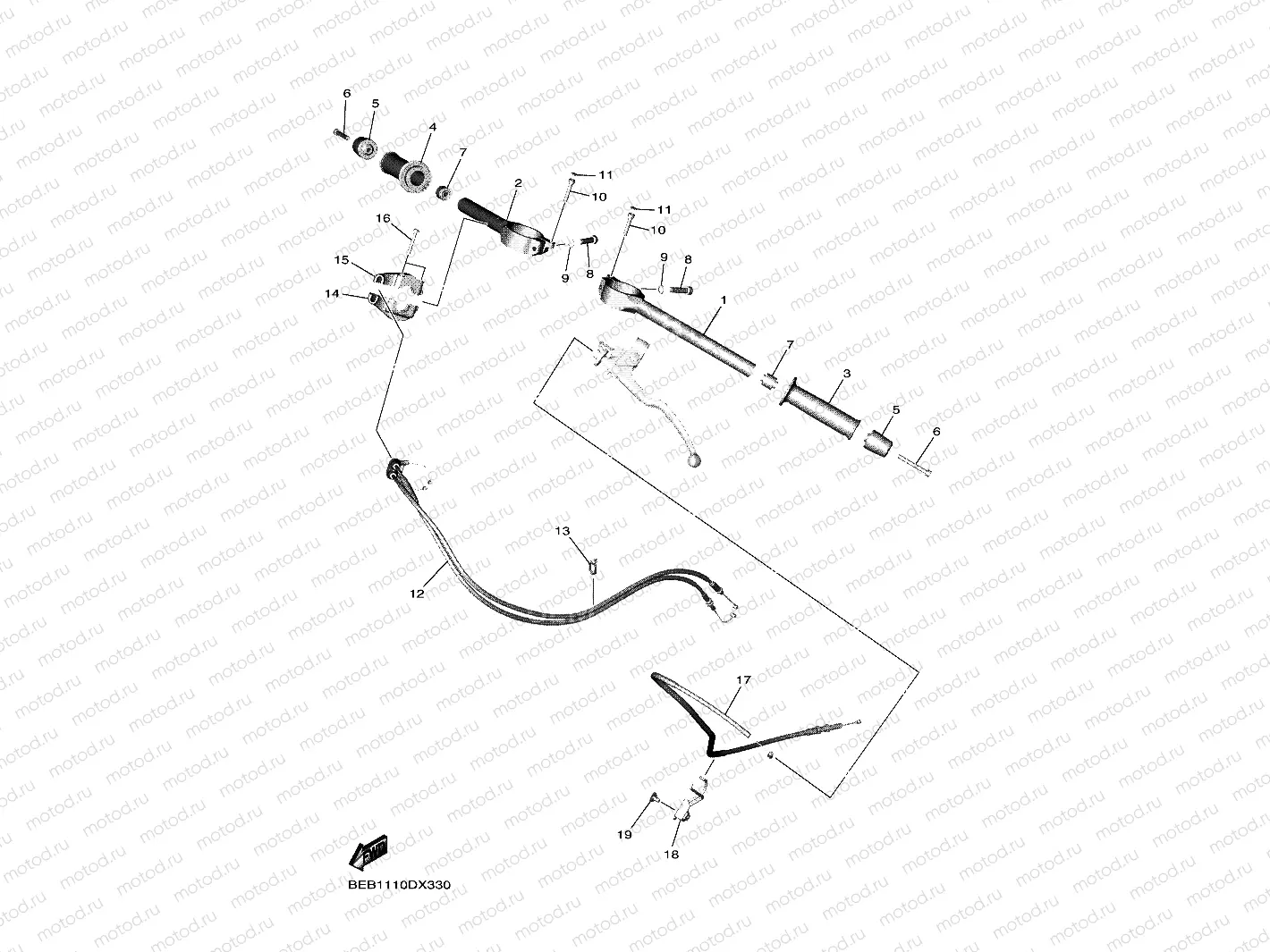 STEERING HANDLE & CABLE