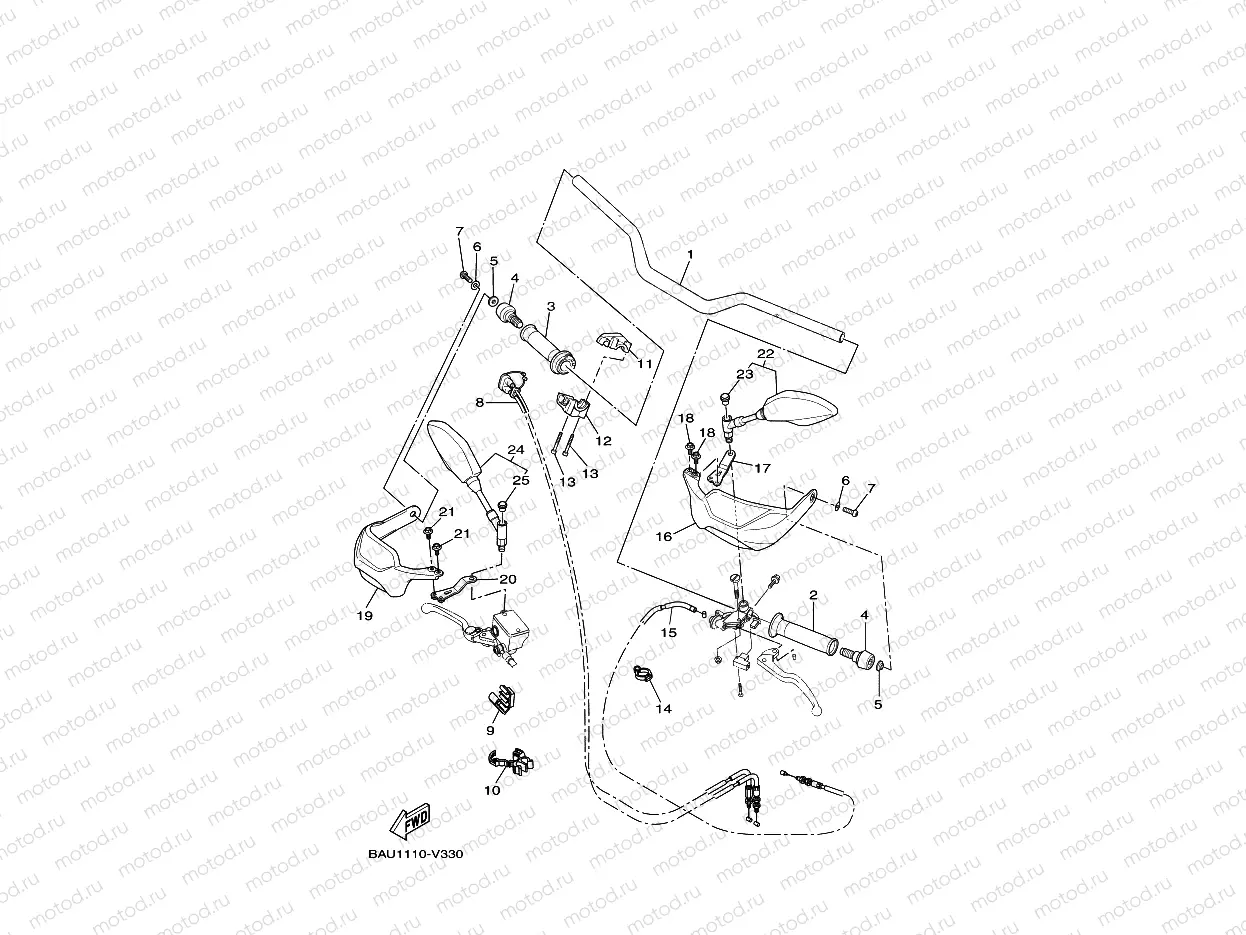 STEERING HANDLE & CABLE