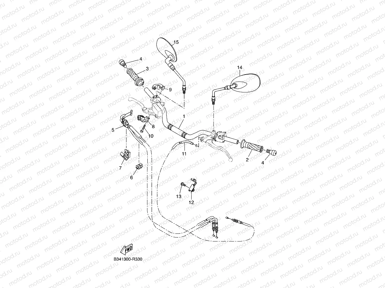 STEERING HANDLE & CABLE