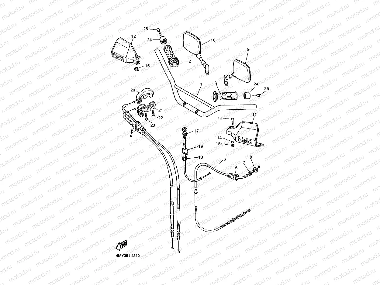 STEERING HANDLE & CABLE