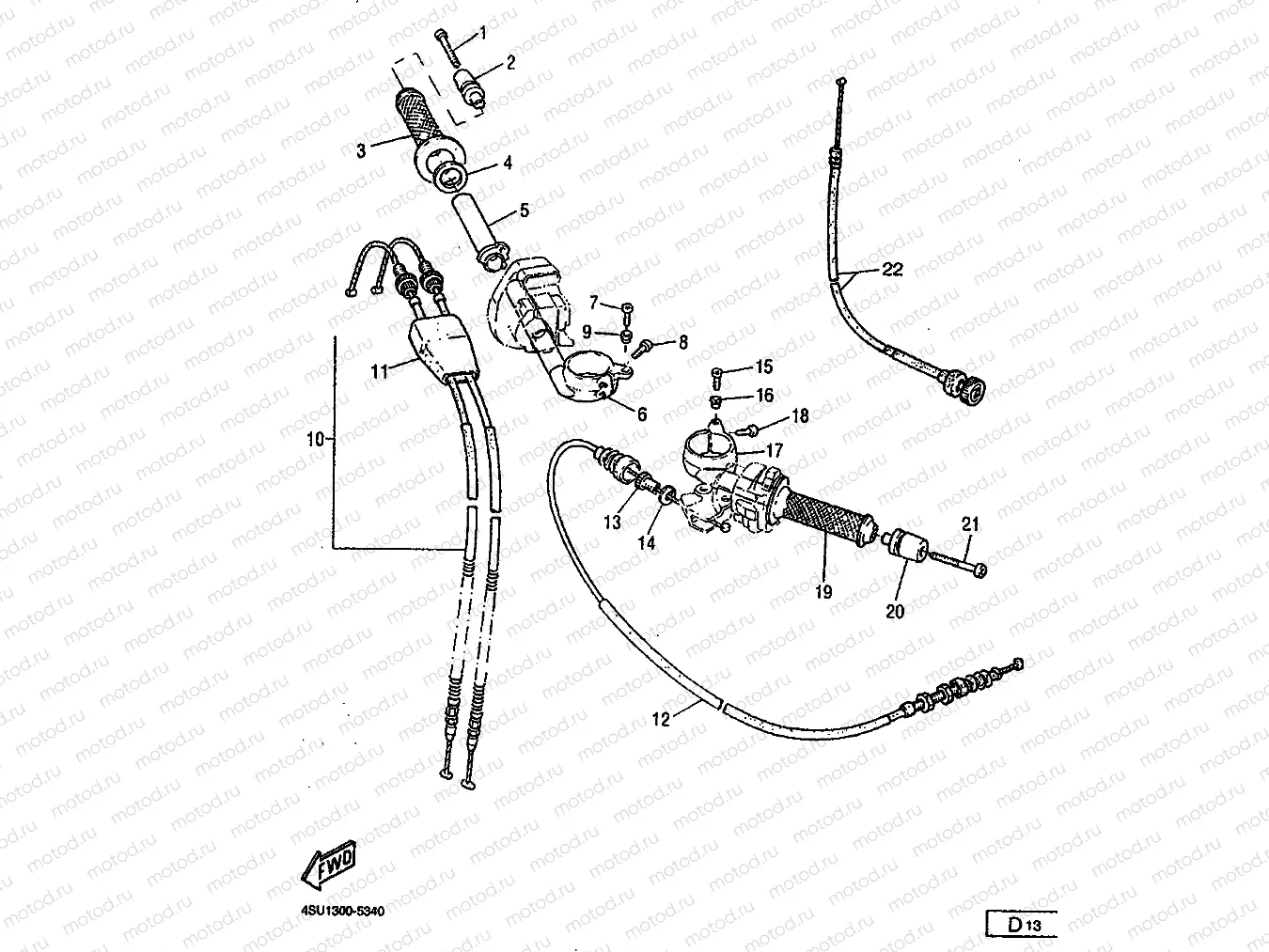 STEERING HANDLE & CABLE