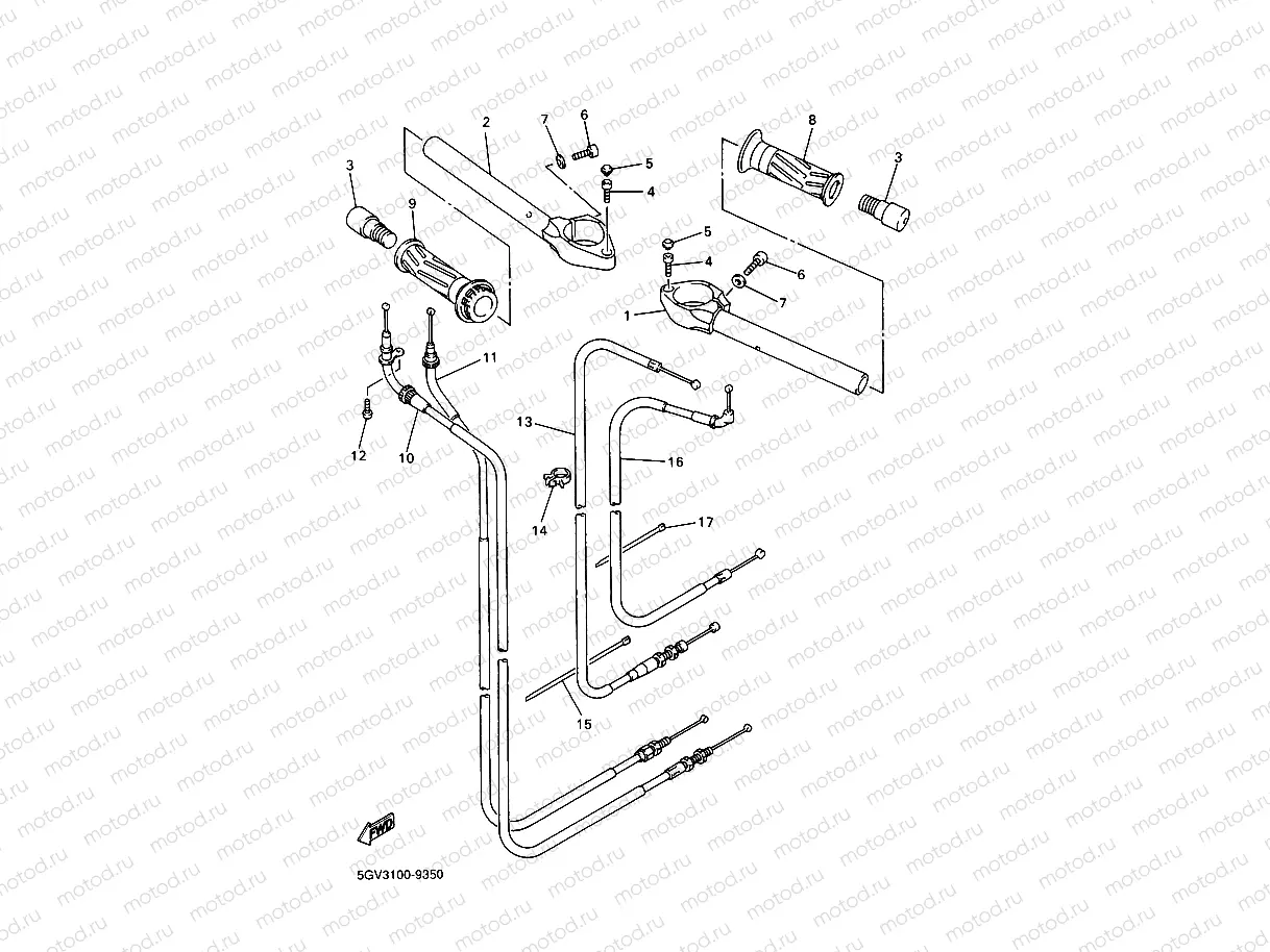 STEERING HANDLE & CABLE