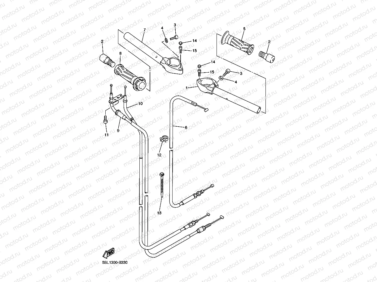STEERING HANDLE & CABLE