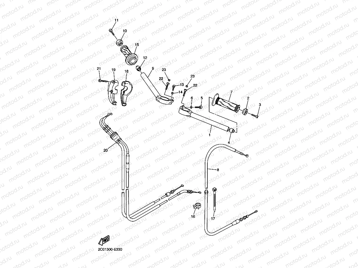 STEERING HANDLE & CABLE