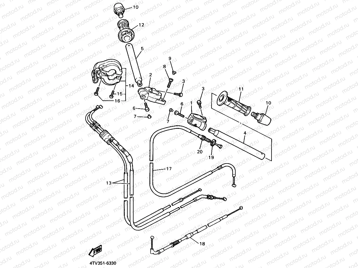 STEERING HANDLE & CABLE
