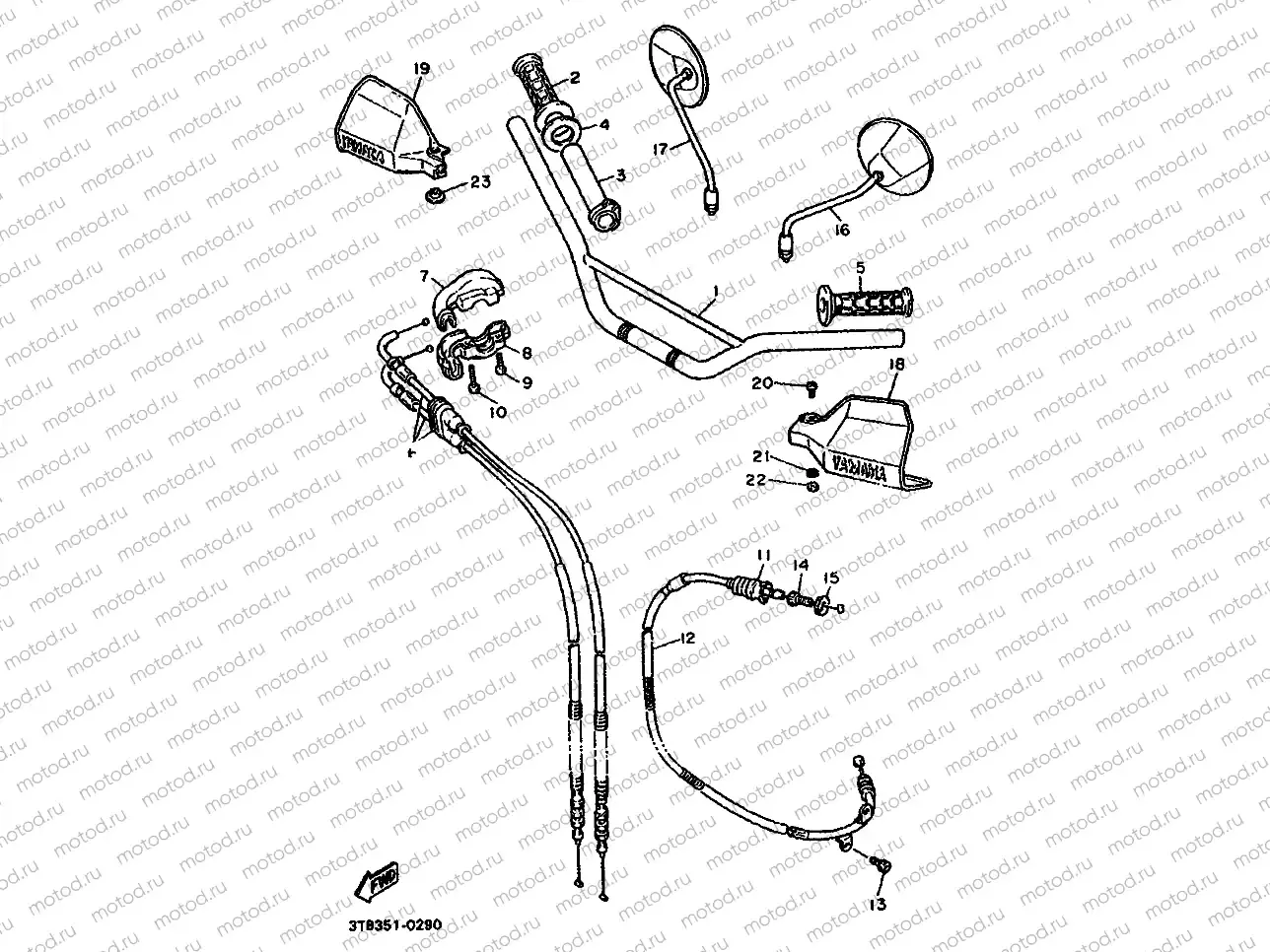 STEERING HANDLE & CABLE