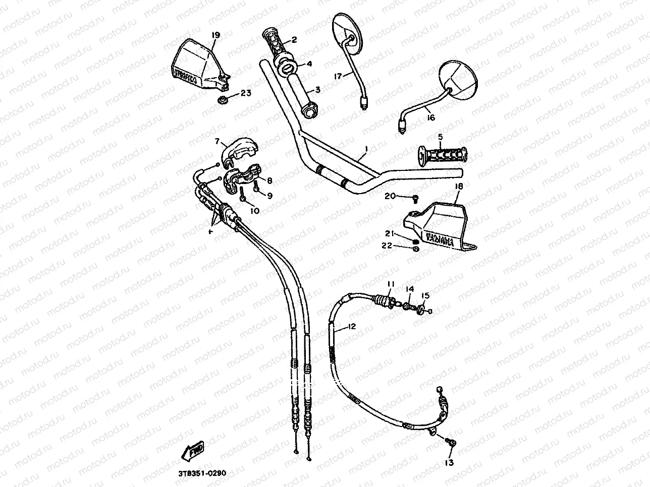 STEERING HANDLE & CABLE