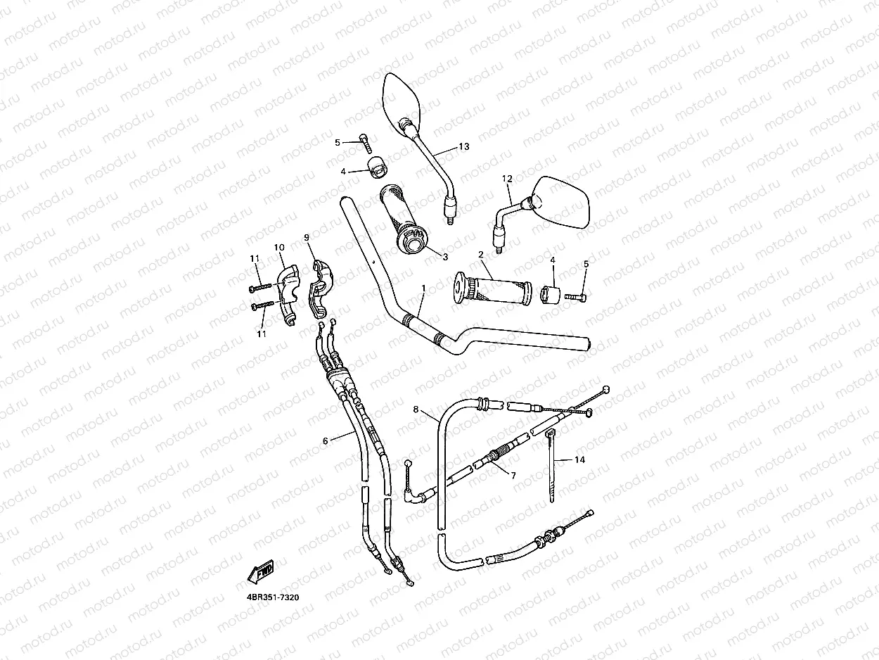 STEERING HANDLE & CABLE