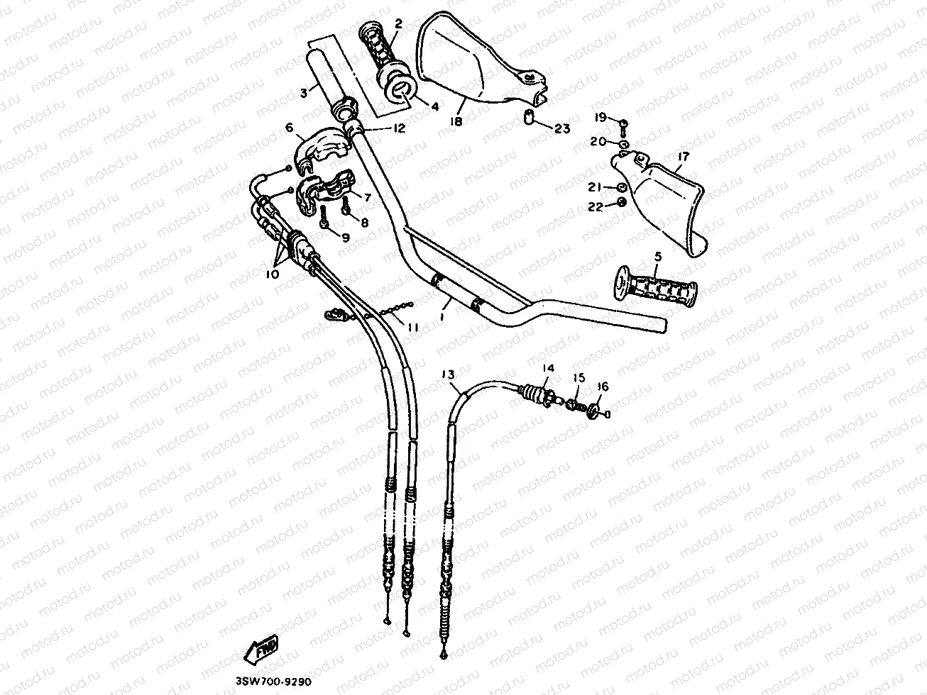 STEERING HANDLE & CABLE