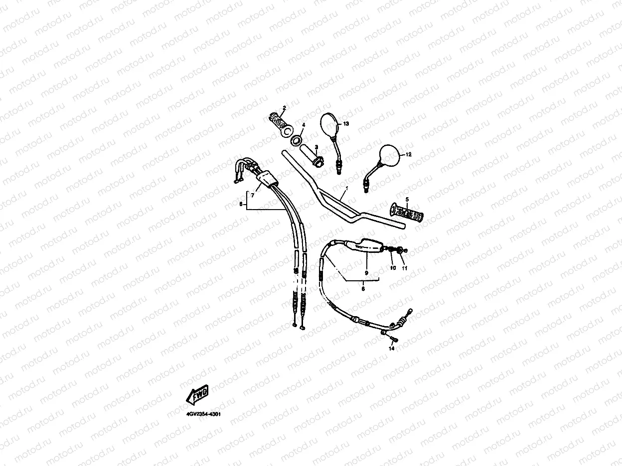 STEERING HANDLE & CABLE