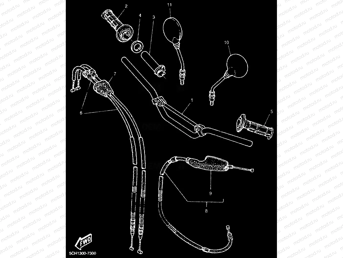 STEERING HANDLE & CABLE