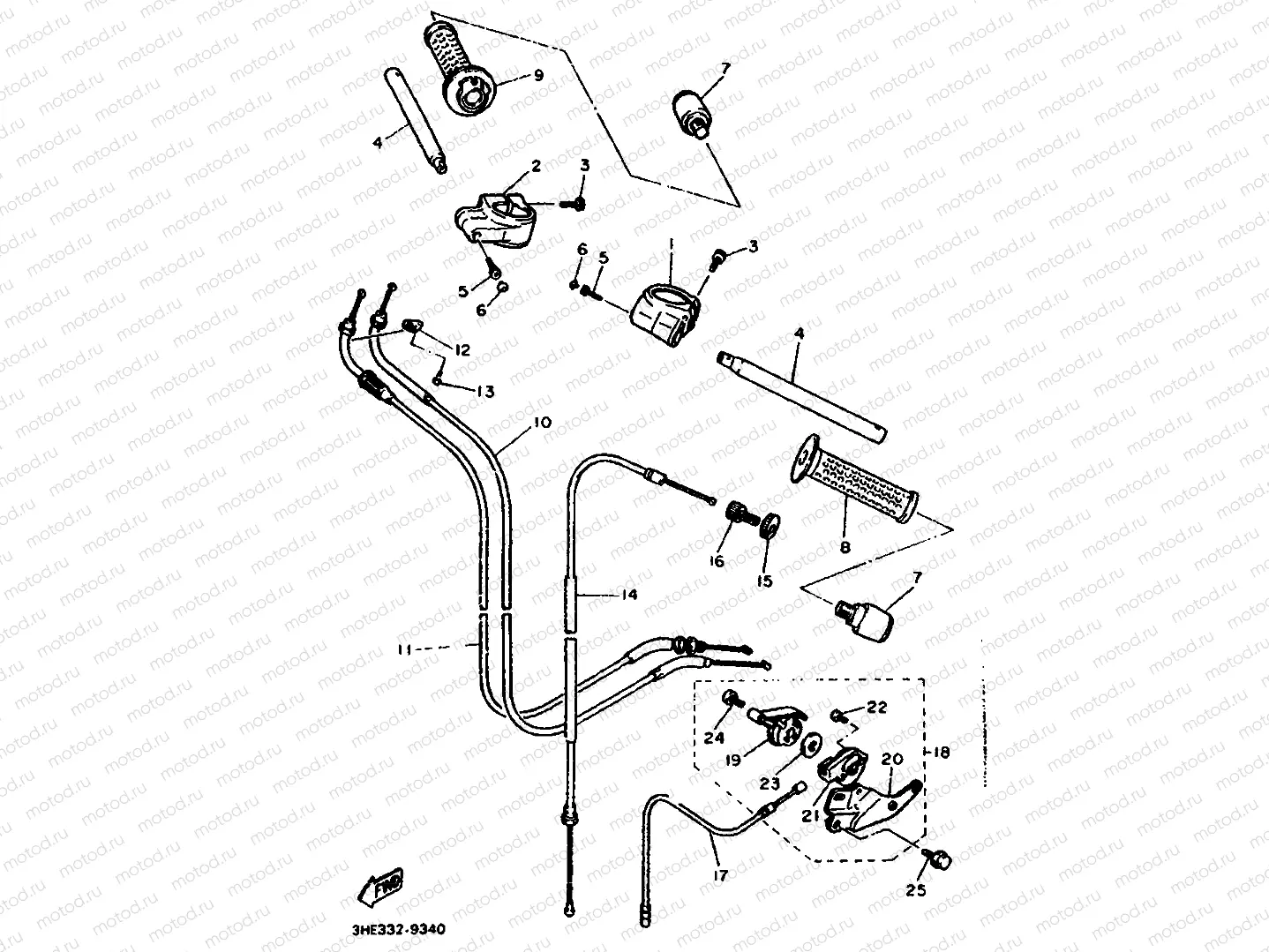 STEERING HANDLE & CABLE