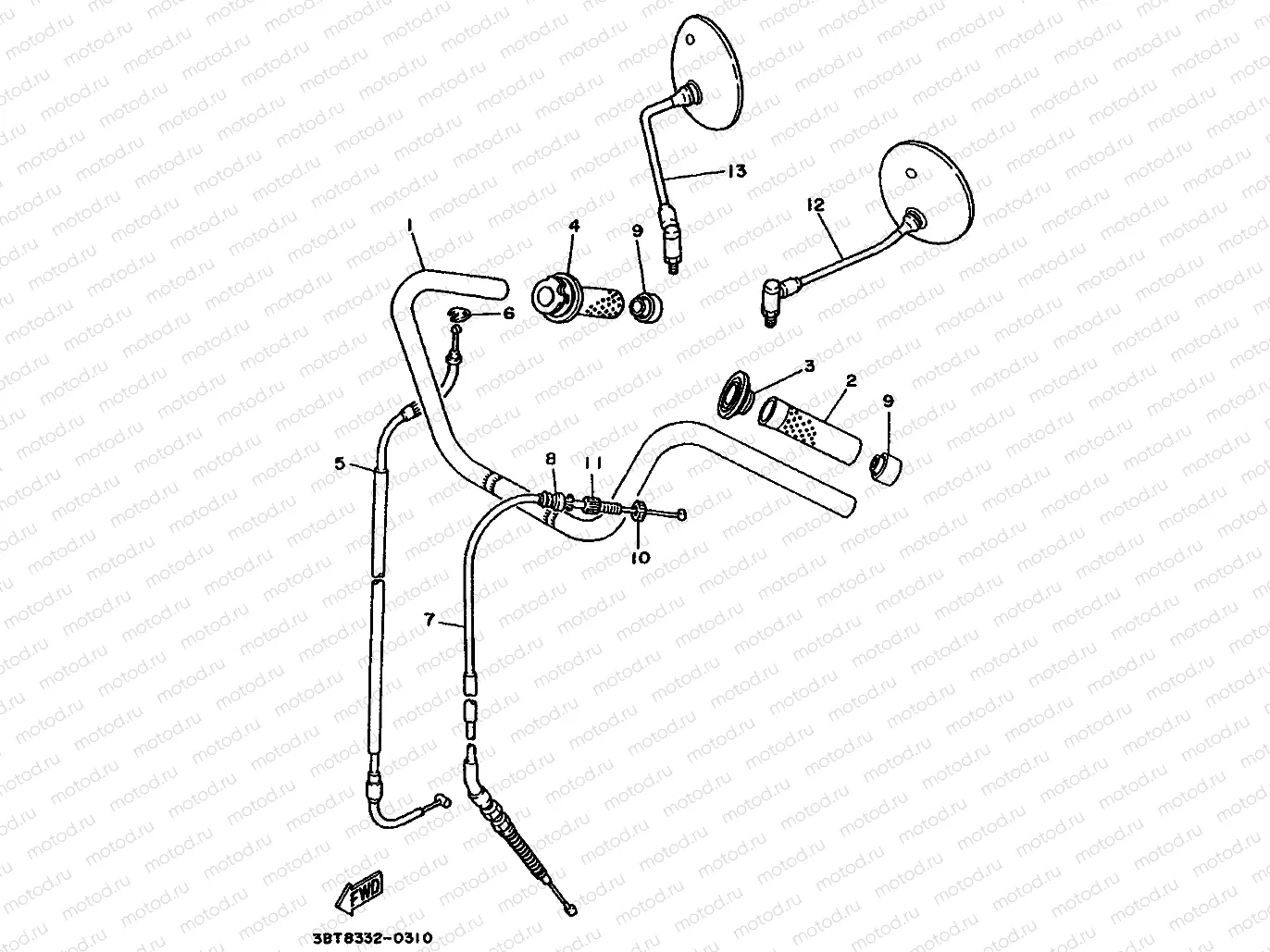 STEERING HANDLE & CABLE