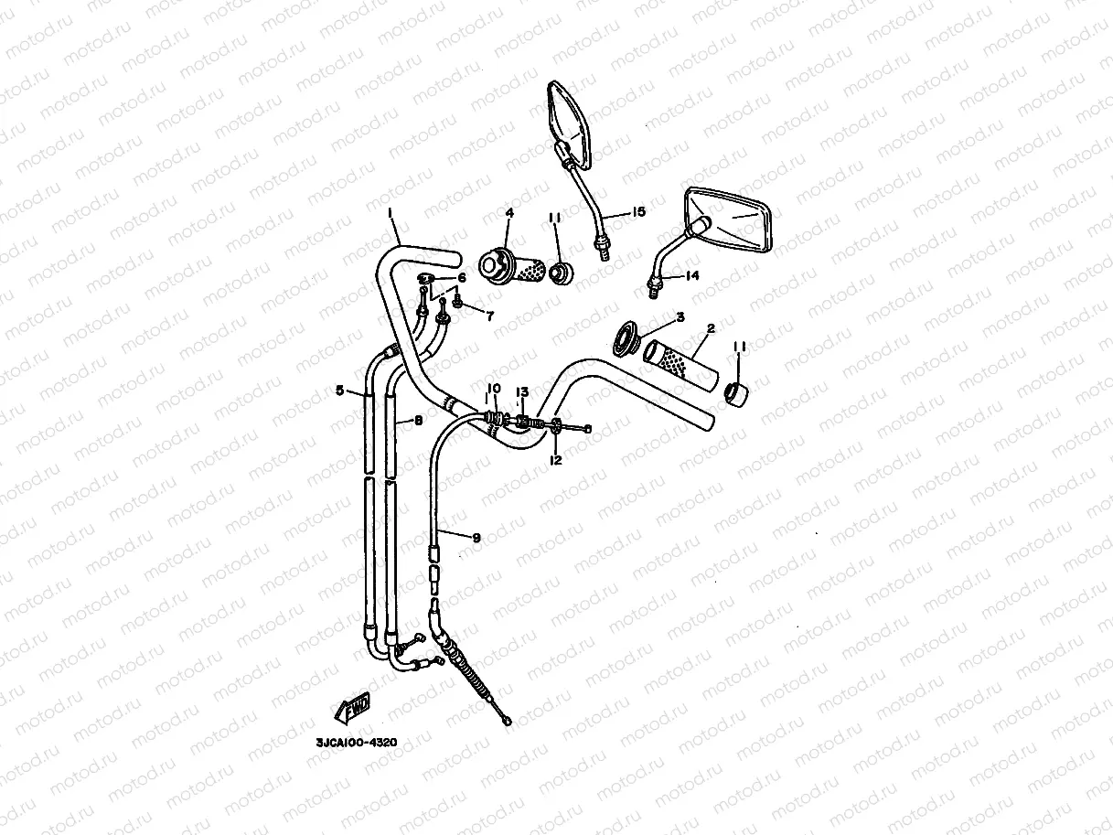 STEERING HANDLE & CABLE