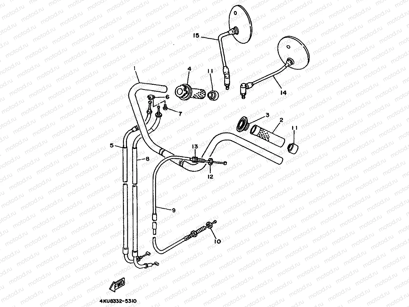 STEERING HANDLE & CABLE