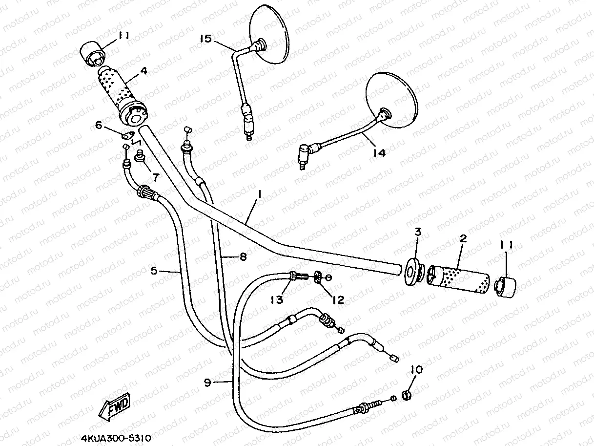 STEERING HANDLE & CABLE