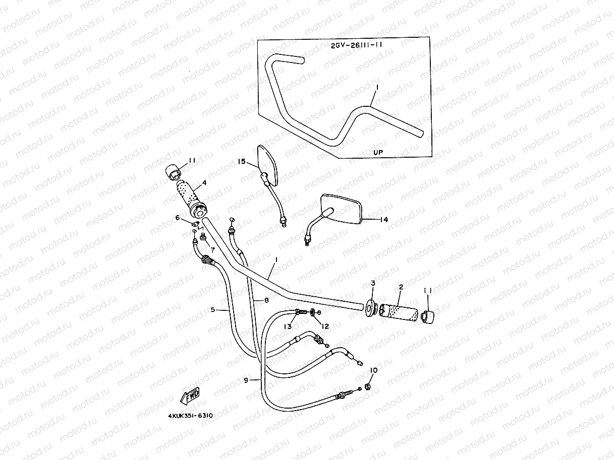 STEERING HANDLE & CABLE