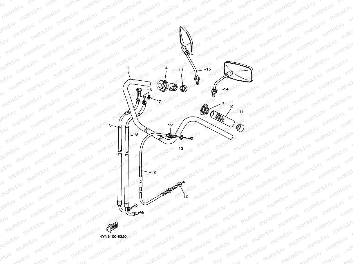 STEERING HANDLE & CABLE