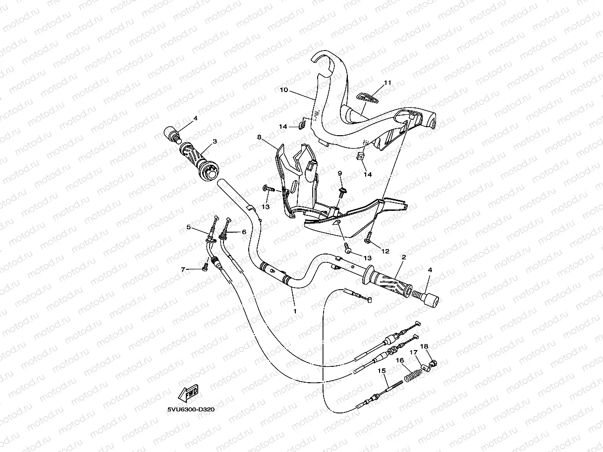 STEERING HANDLE & CABLE
