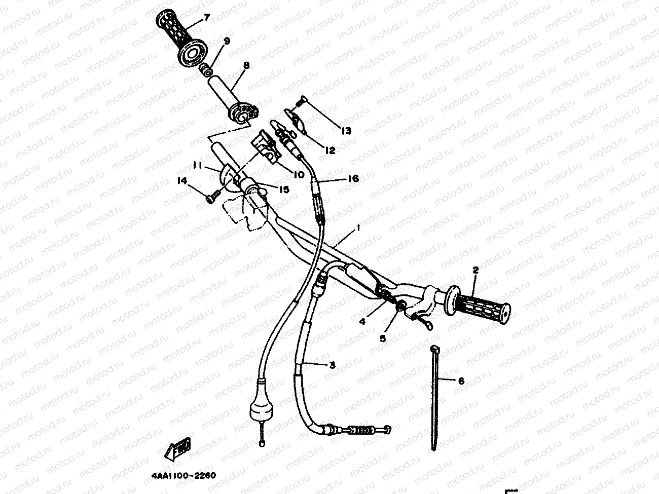 STEERING HANDLE & CABLE