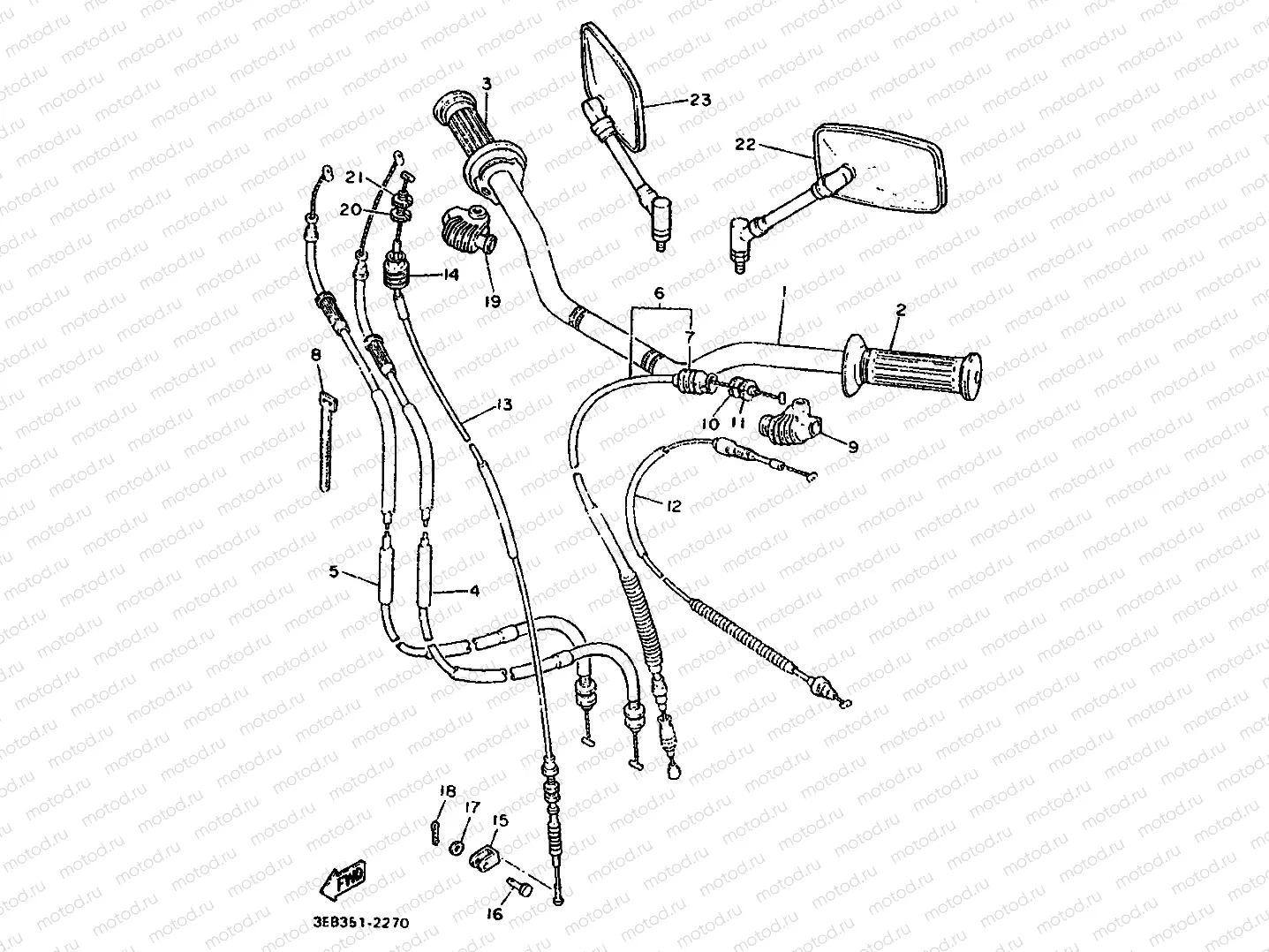 STEERING HANDLE & CABLE