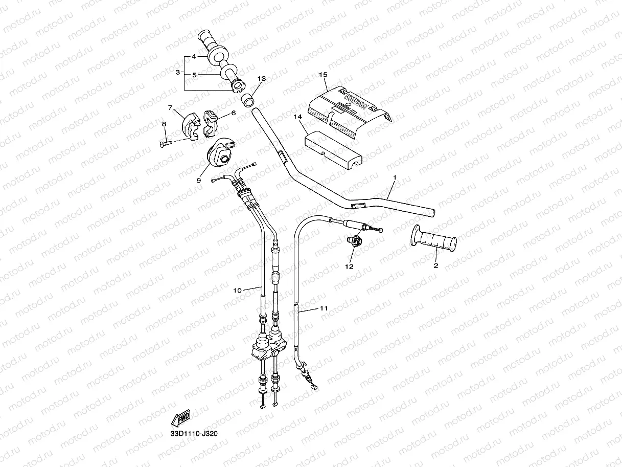 STEERING HANDLE & CABLE