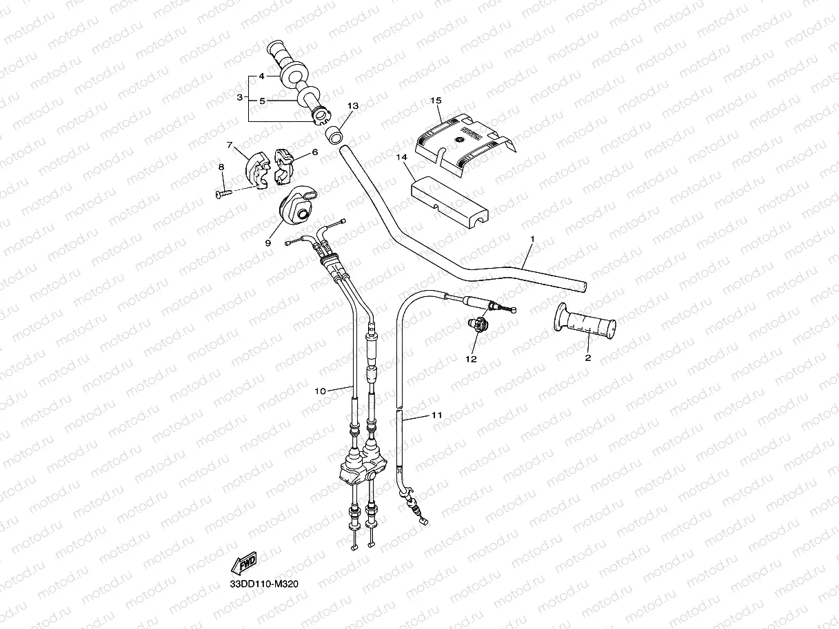 STEERING HANDLE & CABLE