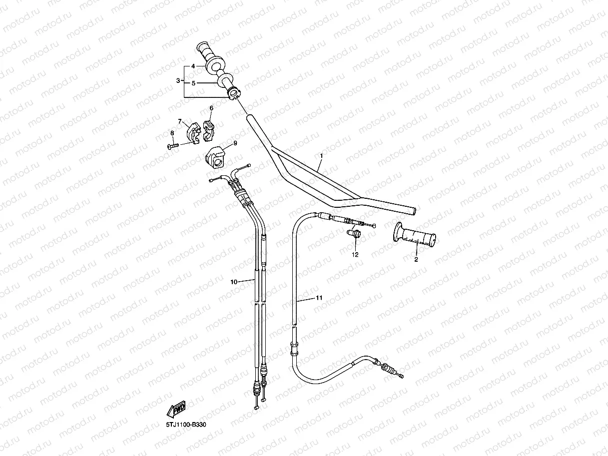 STEERING HANDLE & CABLE