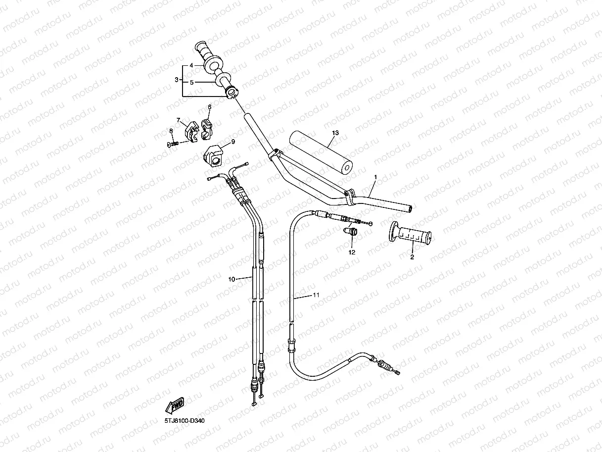 STEERING HANDLE & CABLE