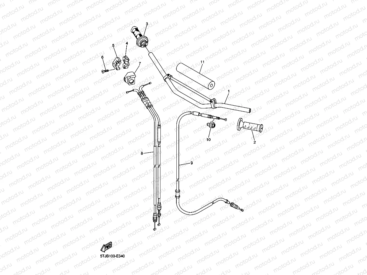 STEERING HANDLE & CABLE