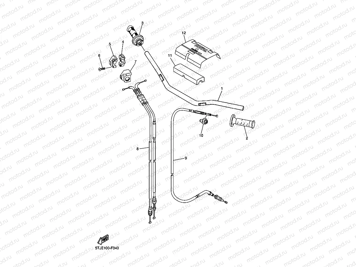 STEERING HANDLE & CABLE